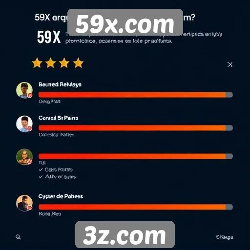 Interface e usabilidade do 59x.com avaliadas por usuários